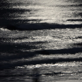 abstract of Atlantic Ocean at dawn